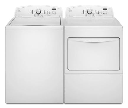 Kenmore.  The 28002 is an example of one of the appliance industry’s more recent innovations: high-efficiency top-load clothes washers. With a Water Factor of 3.9, the top-loading appliance has earned CEE Tier 3 status and is more efficient than some of today’s front-loading washers. Instead of the agitator and deep-fill methods used in traditional top-loaders, this model uses a wash plate for concentrated cleaning, eliminating the need for the washer to fully fill with water. 888.536.6673. 
www.kenmore.com.