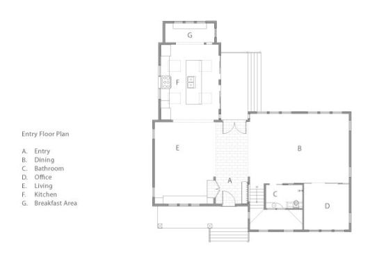 First-floor plan