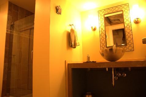 New bath.
