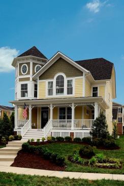 The Queen Anne Victorian model was designed by Newport Beach, Calif.-based Bassenian Lagoni Architects.
