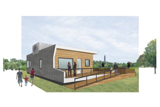 Empowerhouse will start life as a Solar Decathlon entry before being shipped a short distance away where it will become part of a duplex.
