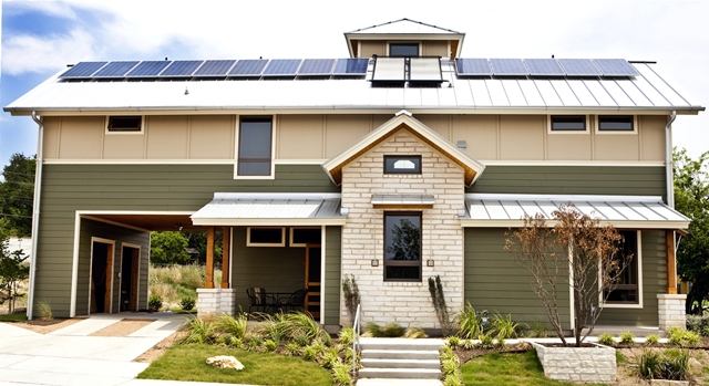 Every home at Las Casas Verdes is designed for its site, and each has a solar system that is sized and aligned for maximum gain.