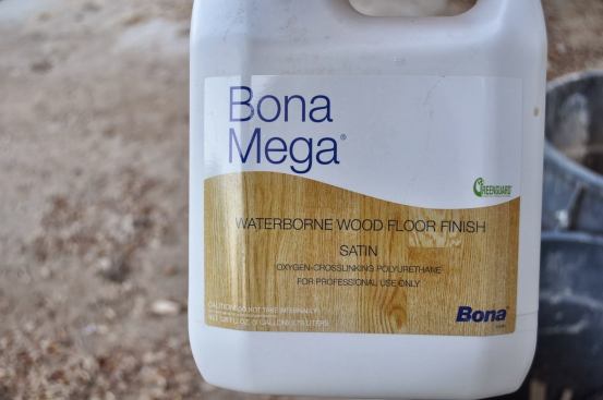 Bona Mega is about 30% less costly than Bona Traffic and is easier to work with because it's a one part poly (no mixing).
