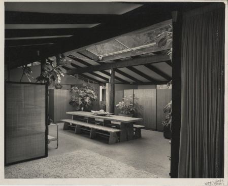 Cliff May and Chris Choate, Cliff May residence no. 4, "Skylight House," 1949