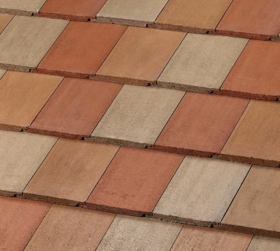 Hard Tops The company has added three new colorsógoldenrod, Charleston, and dunes tanóto its line of concrete roof tiles that exceed LEED requirements for a Solar Reflectance Index (SRI) of 29. The color-through tiles resist surface damage and degradation, the company says. The three colors are available in a Del Sol custom blend (shown). MonierLifetile. 800.571.8453. 
www.monierlifetile.com.