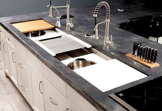 Choose from natural bamboo, or restaurant-grade white or black high-density resin accessories.