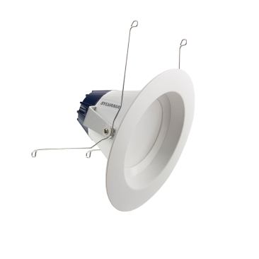 These Energy Star–qualified retrofit kits convert recessed light fixtures using incandescent lamps into LED fixtures that consume a fraction of the energy. A gimbaled model for 6-inch fixtures pivots up to 35 degrees for sloped ceilings. LEDs can be dimmed to 20 percent of total light output with compatible dimmers. The RT6 kit produces up to 900 lumens with 14 watts of electricity and has an average rated life of 50,000 hours, or 45 years, according to the company. Kits also are available for 4-inch and 5-inch light fixtures. Osram Sylvania. 800-544-4828. 
www.sylvania.com.