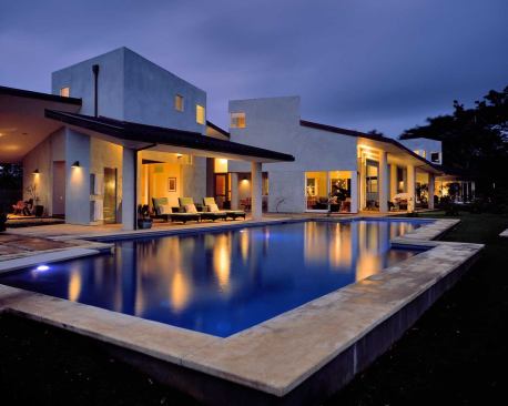 Excellence Award  Ruddell Family House, Single-Family Residential  Architect: Moore Ruble Yudell Architects and Planners, Santa Monica, Calif.; Builder: Bittner Construction, Kauai, Hawaii   Jury Comments:  The organization of spaces is responsive to the microclimate of the Kauai site and to primary views in terms of creating closed and open spaces in the landscape. There is great spatial variety within the pavilions and in the covered lanai spaces between the pavilions.