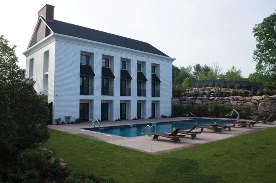 A state-of-the art fitness center, swimming pool, hot tub, pool table, grand piano, indoor fireplace and outdoor fire pit, wet bar, plush chairs, and elegant tables are all arranged for maximum community building and entertainment.