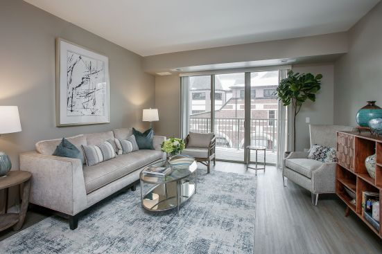 Avere on Duane Model Living Room