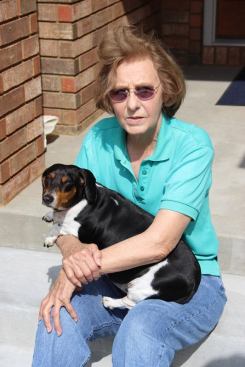 Eileen Wallace, 73, and her dog Gus rode out the tornado sitting in an armchair in the Wallaces’ living room. When the storm passed, the room was open to the sky and most of the house was blown down — or blown away.