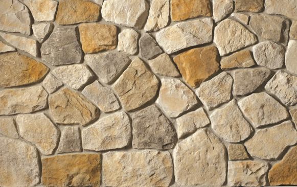 Boral Boral’s Dressed Fieldstone cladding features rugged shapes and colors with stone sizes ranging from 2 1/2 inches to 22 inches. One of many textures available from the manufacturer, Cultured Stone products weigh less than natural stone and use a minimum of 54 percent pre-consumer recycled content. Each piece is hand-colored with iron oxide pigments and cast from molds of natural stone.&nbsp;