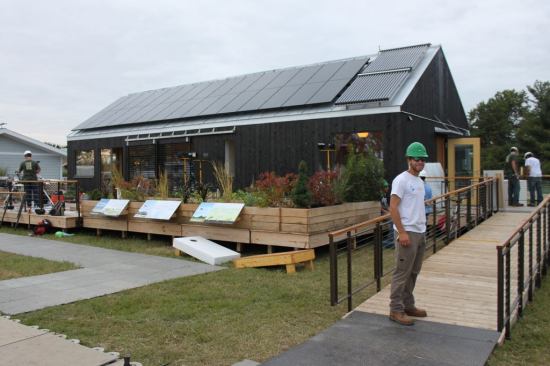 Middlebury College’s Self-Reliance incorporates the best features of the New England farmhouse into a design for the 21st century. The gable roof helps shed snow and rain.