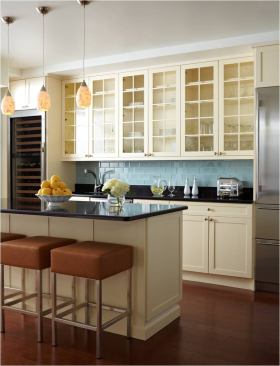 Green doesn't mean boring, says Wilson. Her focus is energy efficiency and high-performance water efficient products, such as this Kohler faucet.