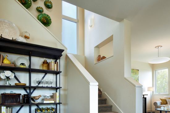 Glazing drove many of the aesthetic decisions. But because of the super-high performance windows chosen, the design team got to add more windows than they thought.