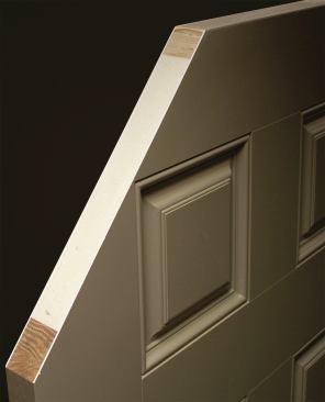 Strong Surface:&nbsp;The latest addition to ProVia’s Heritage collection combines a smooth fiberglass surface with a hardwood edge to give entry doors a traditional appearance without the rotting and warping associated with wood. Deep embossing on the panels add design detail, while finger-jointed solid-oak laminated stiles on the hinge and strike sides keep the door rigid. The door comes in six factory-finished paint colors. ProVia, 800.669.4711,&nbsp; 
www.proviaproducts.com.