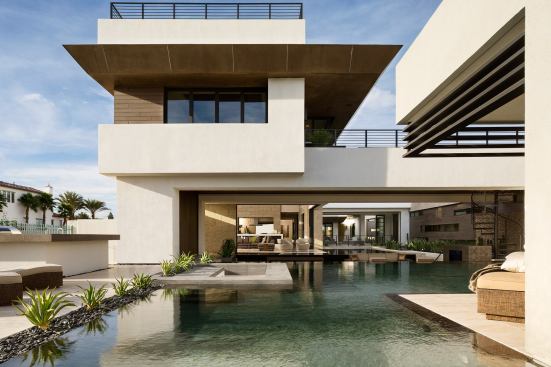 An exterior shot of the house.