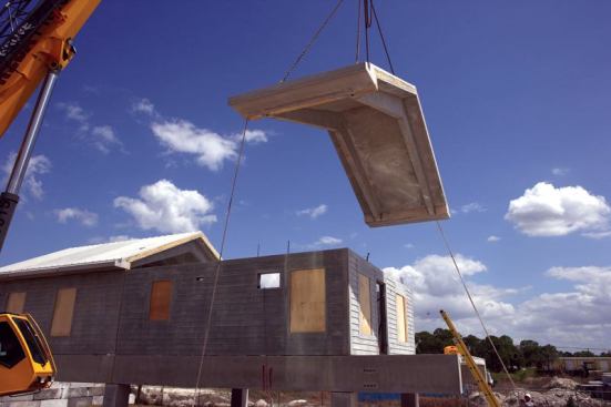 The roof seams are painted and taped with a high-performance coating.
