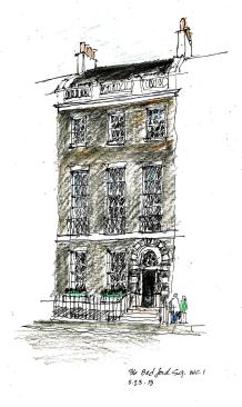 A 16th-century row house in London built with 52 identical duplicate surrounding a shared green space shows smart urban planning.