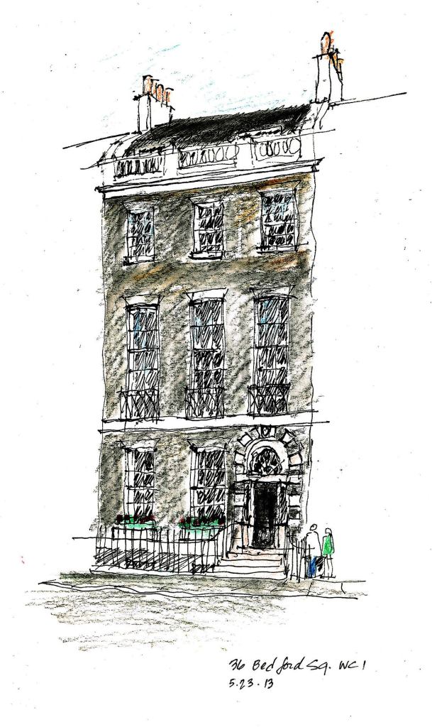 A 16th-century row house in London built with 52 identical duplicate surrounding a shared green space shows smart urban planning.