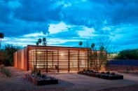 The careful site layout means the home reclaims 100% of its rainwater.