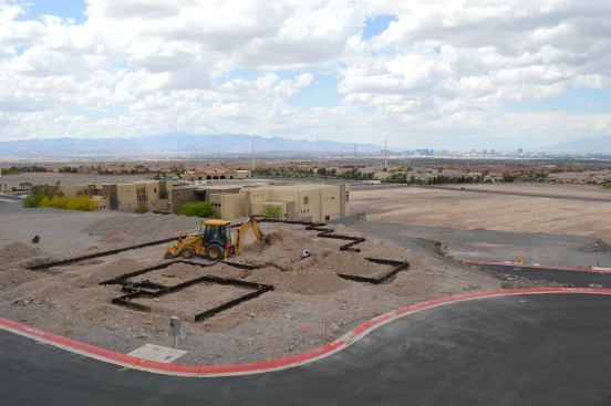 Ground was finally broken on May 15, about four months behind schedule.