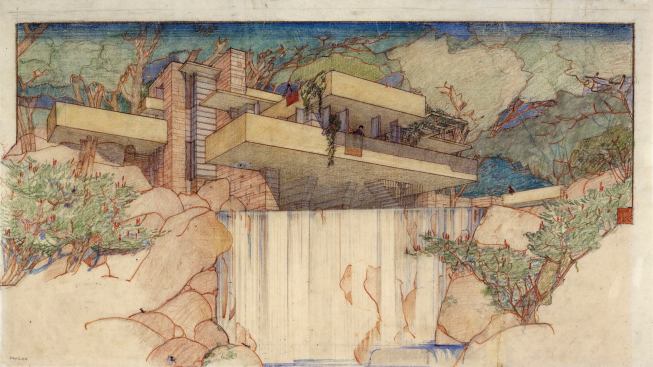 Fallingwater Edgar J. Kaufmann House, Mill Run, PA. 1934-37.