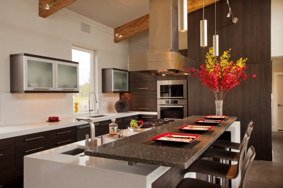 NW+Contemporary+Custom+Kitchen