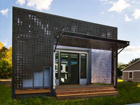 One/Two Family Production Housing  Live Work Home, Syracuse, New York  Cook + Fox Architects