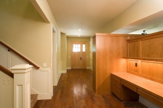 This craftsman style new construction in West Austin received a 5-star Green Building Rating.