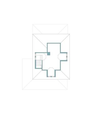 The original third floor was a dark attic. While cleaning it out, the owners discovered views clear to the Washington Monument.