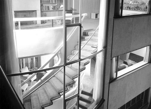 Historic photographs of the Frank House.