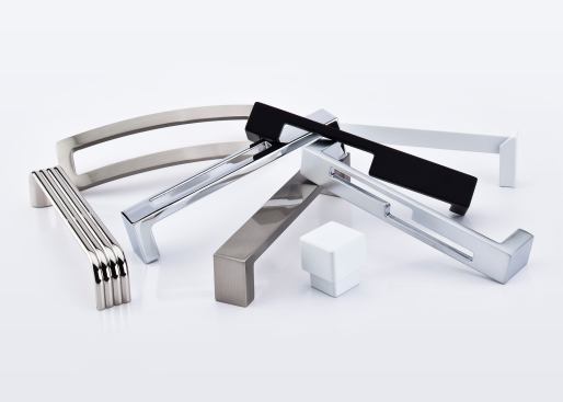 The Sanctuary II Collection was inspired by classic European modern design. Pieces are designed so that the 30 new hardware elements can be mixed and matched to create unique custom looks for any modern interior. The line comes in six contemporary finishes including new white, aluminum, and stainless steel. 
www.topknobs.com.