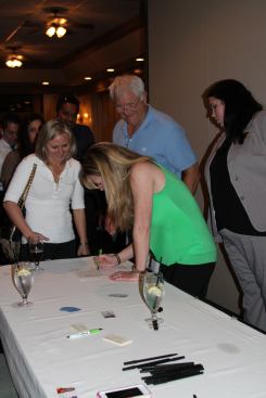 David Stokes, a dentist, was among the first tickets drawn. He signed up for the first appointment available to choose a lot and a home plan.