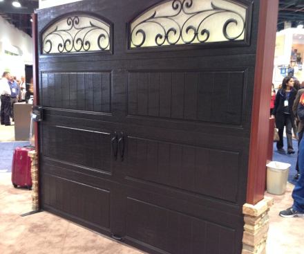 Why We Like It: We’ve seen black deck railings, black toilets, and other black accessories and fixtures for the home. But just like in the fashion industry, every good designer’s latest collection needs a new LBD for the season (that’s “little black dress,” for you fellas). This year the new design comes from Clopay. The company worked for a good year to develop a factory-finished black steel door that would look great (not too blue), not fade, and not raise the home or garage temperature by a thousand degrees. The thermally reflective cool paint wont’ retain as much heat as dark colors often can, and the door’s polyurethane core helps with insulation too. You can glam up your homes with this little number starting in March 2014.