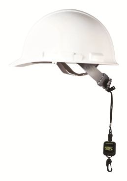 Hammerhead System &nbsp;The Gear Keeper Hardhat Lanyard Retention System from Hammerhead Industries has been tested to safely tether all common industrial hardhats, mitigating the risk of a falling hardhat endangering the jobsite. The device easily attaches with Velcro strap loops. The design is meant to keep the lanyard close to the body to avoid discomfort and entanglement while working. 
www.gearkeeper.com