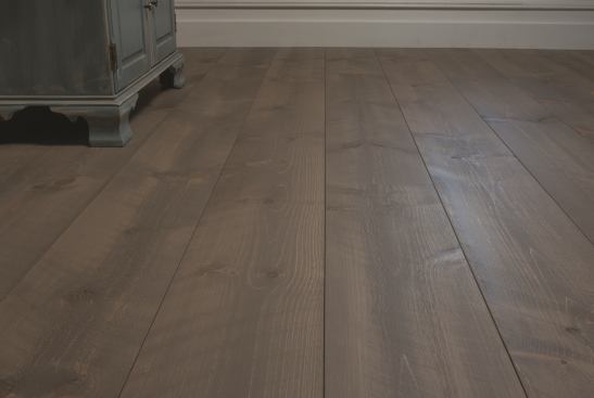 A Carlisle wide plank floor can reduce the number of seams by 80 percent compared to a typical wood floor.