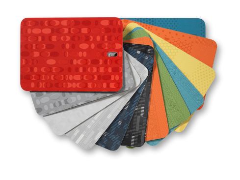 Formica 
.&nbsp;The company is celebrating its 100th anniversary with the release of 12 laminate patterns that reflect the brand's history.