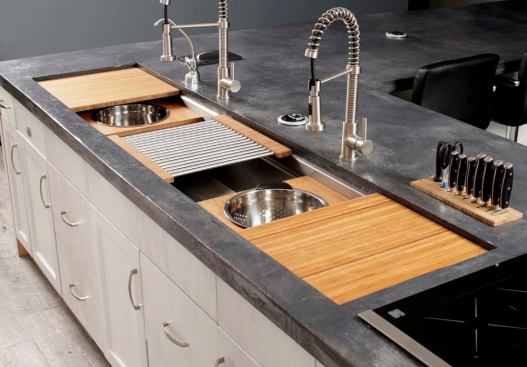 Choose from natural bamboo, or restaurant-grade white or black high-density resin accessories.