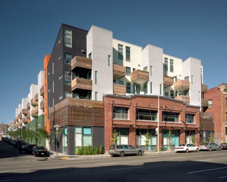 In April 2007, Folsom + Dore Supportive Apartments became the first LEED Silver-certified building in Northern California.