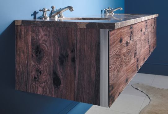 Robern. Utilizing the latest in printing technology, this new Digital Wood collection brings the warmth of wood to the bathroom in an easy-to-maintain surface.