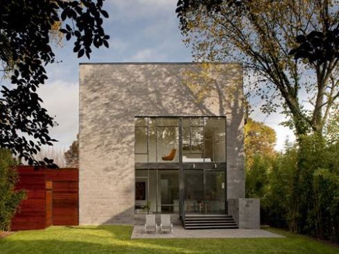 One/Two Family Custom Housing  Hampden Lane House, Bethesda, Maryland  Robert M. Gurney, FAIA