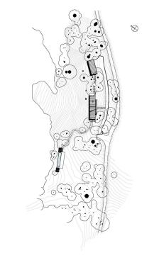 The home’s site plan.