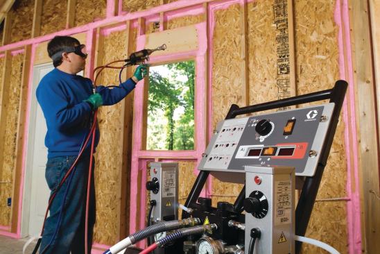 In the Pink EnergyComplete is a high-performing, affordable, whole-house insulation and air sealing system that helps builders construct tight building envelopes. Ideal for new-home construction, it can seal attics, basements, crawlspaces, or it can be used during remodeling projects to reduce future air infiltration by up to 70 percent. The two-part system includes a foam sealant and Pink Fiberglass insulation. Owens Corning. 800-438-7465. 
www.owenscorning.com.