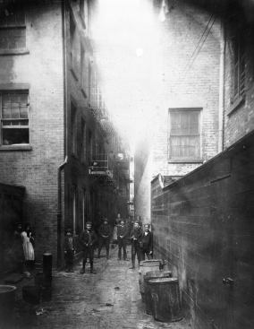 Mullen’s Alley, 1888, New York