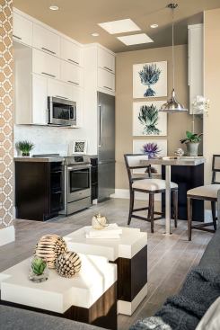 The 650-square-foot carriage suite above the garage serves as a private living space that can be adapted as the family's needs change.
