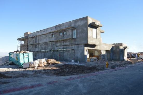 The 6,700-square-foot New American Home is rising out of the foothills in Henderson, Nev.