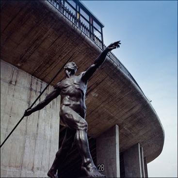 Tokyo Olympic Facilities, Metropolitan gymnasium for the 1964 Olympics.