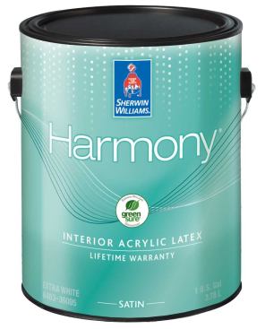 Sherwin-Williams  Harmony zero-VOC paints will now reduce toxic formaldehyde that might be off-gassing from carpets, cabinets, and adhesives in the home. The same odor-eliminating technology recently was enhanced to combat several aldehyde compounds in the air. Third-party GreenGuard testing backs up the company's claims. 
www.sherwin-williams.com