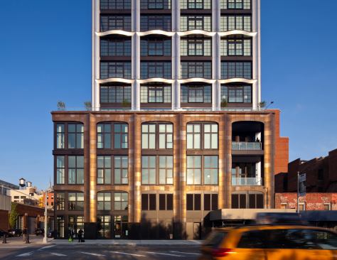 200 Eleventh Avenue by Annabelle Selldorf Architects is sited in West Chelsea.